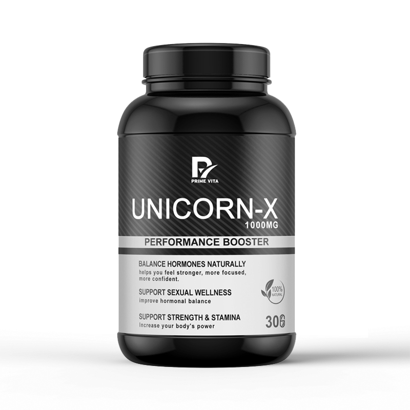 PRIMEVITA UNICORN X 1000mg (30 Veg Capsules) | Complete Men’s Vitality & Performance Booster