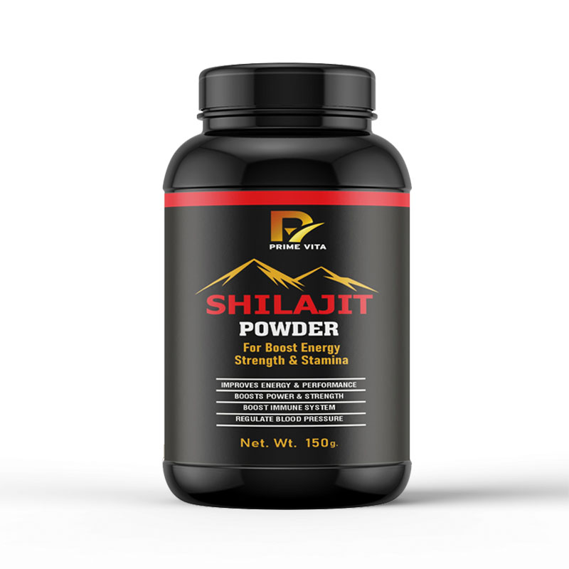 PRIMEVITA Shilajit Powder 150g | Pure Ayurvedic Energy & Vitality Booster